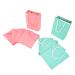 OKAT Paper Gift Bag Paper Gift Bag Pure Color Vertical 10pcs for Party Gifts