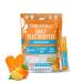 Organika Electrolytes Powder- Orange Creamsicle Sachets- On-The-Go Sugar-Free Hydration and Electrolyte Replenishment with Prebiotics and Vitamin C- 20 Servings