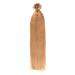 Dark blonde keratin bonding extensions 100% remy real hair human hair - 50x 1g 45cm smooth strands - long hair with keratin bondings U -tip hair elongation hair compression color:#18 dark blonde