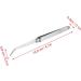 Stainless Steel Gel Nail Acrylic Nails Shaping Tweezer Clip Nail Pinching Tool Tips Nail Art Tool for Nail Art Design - Buy Online on GoSupps.com