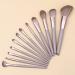 12-Piece Beauty Tools Foundation & Eye Shadow Brush Set - Slant Cut Makeup Brushes for Flawless Application | International Shipping Available - Buy Online on GoSupps.com