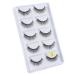 UAMOU Mink Eyelashes 10/50/100 Boxes Fluffy 3D Mink Lashes Makeup Natural Long Volume False Eyelashes Bulk Faux Cils Custom Cheerfully (Color : 5 Pairs X17 Size : 10 Boxes)