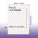 5 Pack Lipo Foam Pads for Post Surgery Recovery - Abdominal Flattening, Liposuction, Tummy Tucks, BBL - White - Buy Online on GoSupps.com