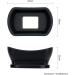 Soft Camera Eyecup Viewfinder Eyeshade for Canon EOS 6D2 5D2 90D 80D 77D - Replacement Eyepiece for Canon EB EF Eye Cup - Compatible with Rebel T100 T8i T7i T6i T5i T4i SL3 SL2 - Buy Online on GoSupps.com