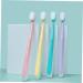 Minkissy 4-Piece Soft Cotton Toothbrush Set for Women & Teens | Portable Handheld Toothbrushes with Clean 3-Page Design - Buy Online on GoSupps.com