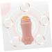 BELLIFFY 1pc Volcanic Stone Oil-absorbing Ball Facial Volcano Stone Roller for Face Volcanic Rock 7.5x3cm Pink - Buy Online on GoSupps.com