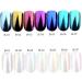 1pc Nail Powder Mirror Effect Powder Holographic Nail Powder Pearl Nail Pigment Nail Art Powder(1g Wine Red) - Buy Online on GoSupps.com
