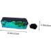 EXCEART 1pc Pencil Style Bags Makeup Cosmetic Mermaid Sequin Multifunction Lady Storage Pouch Bag Sequins Green Black 21X7CM - Buy Online on GoSupps.com