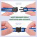 Hepplly 6-Pack Cat Collars - Quick Release Reflective Kitten Collars with Bell in Dark Blue | International Shipping Available - Buy Online on GoSupps.com