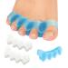 Toe Separators & Gel Spacers - Bunion Corrector & Hammer Toe Straighteners - 2 Pairs | Comfortable Foot Relief - Buy Online on GoSupps.com