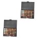 FOMIYES 2pcs 40 Makeup Palette Eyeshadow Matt Eyeshadow Powder Eyeshadow Pallet Eye Shadow Matte Tray