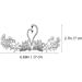 Vintage Swan Crown Headgear - Rhinestone Tiara & Crystal Crowns for Weddings - Elegant Baroque White Hair Accessory for Women - Buy Online on GoSupps.com