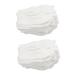 ZHIZAIHU 24 Pairs of Gloves Made of 100% Cotton White with Moisturising Cream Lining Gloves and Healthy Music Work