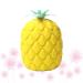 Lurrose Silicone Pineapple Body Scrubber - Yellow | Shower & Massage Brush for Dead Skin Removal | Loofah Dish Sponge - Buy Online on GoSupps.com