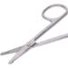 Stainless Steel Nose Hair Trimmer | Ear Hair Scissors - Premium Beauty Tool (1PC - Buy Online on GoSupps.com