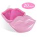 Moisturizing Lip Mask & Pads - 20 Peach Lip Care Treatment for Dry Cracked Lips - Buy Online on GoSupps.com