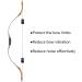 Huntingdoor Otter Hide Bowstring Silencer - 2 Pair Archery String Stabilizers for Recurve & Traditional Hunting Bow - Buy Online on GoSupps.com