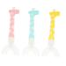 Minkissy 6 STK children's toothbrush toothbrushes Camping toothbrush children toothbrush toothbrush cleaning brush children and toothbrush children's tooth cleaner soft fur detergent ABS