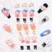 60Pcs Kawaii Nail Charms - Cute Cartoon 3D Resin Decorations for Acrylic Nails | DIY Craft Supplies - Buy Online on GoSupps.com