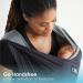 Baby K'tan Baby Wrap Carrier - Pre Wrapped Hygienic Sport Performance Sling - UVA/UVB Sun Protection - HeiQ Technology - Quick Drying Fabric - Active Oasis Black & Grey (Medium) - Buy Online on GoSupps.com