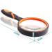 Magnifying Glasses Vision aids Handheld Old Man Reading Hd 10x Optical Lens Student Reading Books Stationery Office Supplies 1PCS Journey - Buy Online on GoSupps.com