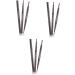 TOVINANNA 3pcs 2 1 Eyebrow Pencil Waterproof Rotate Eyebrow Pencil Microblading Pen 3d Eyebrow Brush Spiral - Buy Online on GoSupps.com