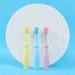 SUICRA Soft-Bristled Silicone Toothbrush Set - 3pcs Teeth Training Toothbrushes for Kids & Adults - International Shipping - Buy Online on GoSupps.com
