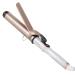 Ten-Tatent Curling Tongs 38mm Barrel Curling Tong Iron Ceramic Tourmaline Coating Barrel Dual Voltage Curling Wand for Long & Short Hair Hair Curlers 160-220 Adjustable White 38mm White