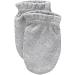 Newborn Baby Hat and Mittens Set - 5pcs Caps and 5 Pairs Gloves for Boys and Girls 0-6 Months | 100% Cotton (Grey) - Buy Online on GoSupps.com