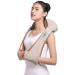 Pokar Neck Massage Device with Heat - 3D Shiatsu Pillow for Shoulder & Back Pain Relief at Home | Adjustable Speeds & Electric Massage - Buy Online on GoSupps.com