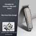 Pro Hair Clipper Fader for Men Oil Head Hair Trimmer Children Can Use Electric Clippers Modern Design Sense Rechargeable Razor Modern Silver - Buy Online on GoSupps.com