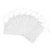 Healifty 20Pcs Exfoliating Mesh Soap Saver Bag Handmade Net Bubble Foam Net Soap Mesh Bag White