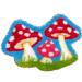 Mushroom Family Latch Hook Rug Kits Cross Stitch Latch Hook Cushion kit Tapertry Embroidery Craft Kits for Beginners DIY Latch Hook Rug Kit Mat Canvas Hobby & Craft 52x38cm