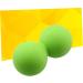 Hapinary Peanut Foot Massager - Deep Tissue Vibration Roller & Trigger Point Ball for Yoga & Relaxation - Medium Green - Buy Online on GoSupps.com