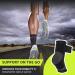 Adjustable Ankle Brace Compression Support for Men and Women - Relief for Sprained Ankles - Buy Online on GoSupps.com