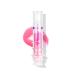 Plumping Lip Oil With Chili Extract - Clear Pink Instant Plumper Lip Gloss Hydrating & Nourishing Tinted Lip Balm Liquid Lipstick for Lip Plumper Gloss Day & Night Moisturizing Repair Lip Oil (05#)