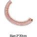 Stretch Hair Combs Plastic Full Circle Headband Flexible Hair Clip Sports Hair Wrap Holder for Women Girls Style 4 - Buy Online on GoSupps.com