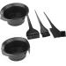 4 Sets Tools Hair Dye Bowl Hair Coloring Bowl Hair Coloring Comb Hair Dye Brush Hair Dye Comb Hair Salon Tool Hair Dye Tool Hair Color Brush Household - Buy Online on GoSupps.com
