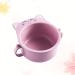 Angoily Wheat Straw Bowl Cereal Bowl Rice Noodle Soup Snack Bowl Cat Design Bowls Pink - Buy Online on GoSupps.com