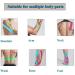 Buy 3 Rolls Kinesiology Tape Precut Athletic Sports Tape for Muscles Ankle Neck Knee & Shoulder Support 60 Precut Strips (Black) - Fast International Shipping - Buy Online on GoSupps.com