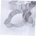 MAGICLULU Cookie Cutters 6 Pcs Fondant Cookies Mold Stainless Steel Cake Cookie Mold M Silver - Buy Online on GoSupps.com