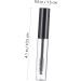 SOESFOUFU 1 Set Mascara Tube Funnel Halloween Napkin Holders DIY Mascara Eyelash Wand Tube Plastic Black - Buy Online on GoSupps.com