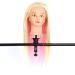 26'' Bunter Salon Hair Training Head - Soft Pop Model with Free Comb & Clamp Holder for Hairdresser Training - Buy Online on GoSupps.com