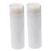 Lot de 2 Flacons Poudre Portables pour B b Houppette Bo te Compacte en Plastique L ger Usage Voyage et Soin Peau Contenant Pratique pour Application Couleur