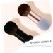 Set of 2 Makeup Cosmetic Tool Foundation Make-Up Powder Brush Cosmetic Brush Tool Dropshipping Painting Foundation Brush Blush Brush Double Brush Wooden Handle - Buy Online on GoSupps.com