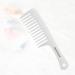 Wide Tooth Detangling Hair Brush - Handgrip Paddle Comb for Long, Wet, Curly Hair - White - Buy Online on GoSupps.com