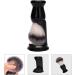 Patkaw Men's Shaving Brush - Plastic Hairdressing Salon Brush with Stand | Wet Shave Security Tool | Perfect Gift for Husbands & Fathers - Black - Buy Online on GoSupps.com