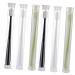 Mobestech 6st nano toothbrush for pregnant padded sleeves toothbrush with dental floss sensitive toothbrush captivity.