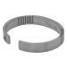 QRAY Q2 Pure Titanium 100% Pure Titanium Golf Athletic Bracelet Men Women C-Shaped Health Wellness Bracelet Medium: 7" 7.75"