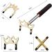 Vanknono Retractable Billiards Cue Stick Bridge with 3 Replaceable Brass Heads - Pool Table Accessory - Buy Online on GoSupps.com
